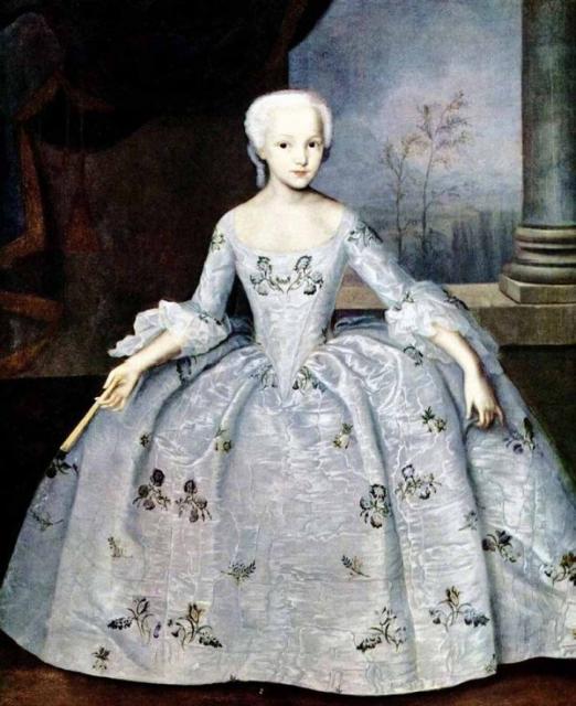 Вишняков И.Я. Портрет Сарры-Элеоноры Фермор. 1750 г. Государственный Русский музей.